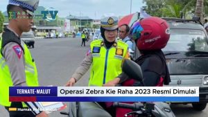 VIDEO : Siapkan Kelengkapan Kendaraan, Operasi Zebra Kie Raha 2023 Resmi Dimulai