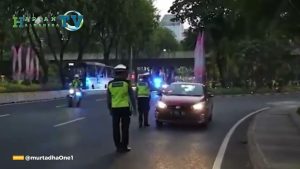 VIDEO : Viral! Polisi Teriaki Rekannya Goblog Gegara Serempet Rombongan Delegasi KTT ASEAN