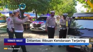 VIDEO : Ditlantas: Ribuan Kendaraan Terjaring Operasi Zebra Kie Raha 2023 di Maluku Utara