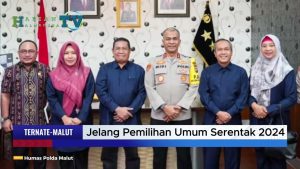 VIDEO : KPU Provinsi Malut Audiensi dengan Polda Jelang Pemilu Serentak 2024