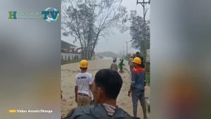 VIDEO : Beredar Video Banjir Parah Terjang PT IWIP, Sejumlah Alat Berat Nyaris Tenggelam