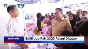 VIDEO : Sofifi Job Fair 2023 Resmi Ditutup, Ini Jumlah Pencari Kerja yang Melamar