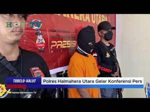 VIDEO : Diringkus Polres Halut, Ini Deretan Pasal yang Menjerat Pelaku