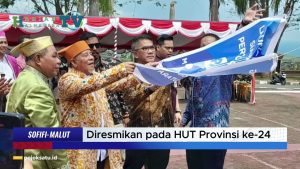 VIDEO : Siaran Perdana TVRI Maluku Utara Diresmikan pada HUT Provinsi ke 24