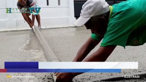 VIDEO : Gegara Ini, Proyek Jalan CV Kiranias Desa Simau Terancam Dibongkar