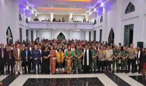 Danrem 152/Baabullah Bersama Forkopimda Pantau Perayaan Hingga Pengamanan Natal di Halut
