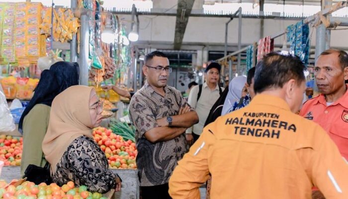 Pantau Sembako Jelang Ramadhan, Pj Bupati Halteng Ingatkan Pedagang Soal Harga