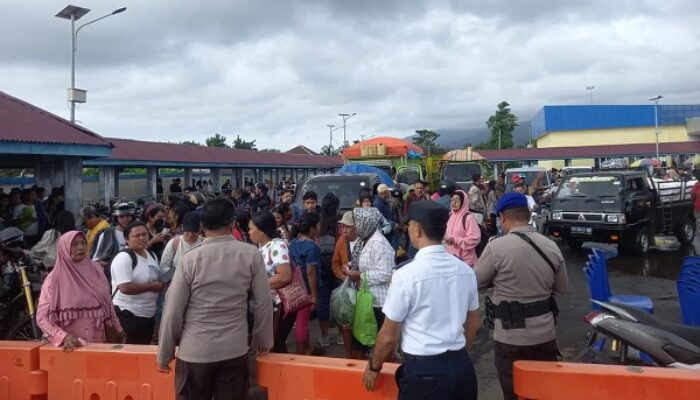 Mudik Lebaran 2024 di Pelabuhan Gorua Membludak, ASDP Terpaksa Tambah Trip