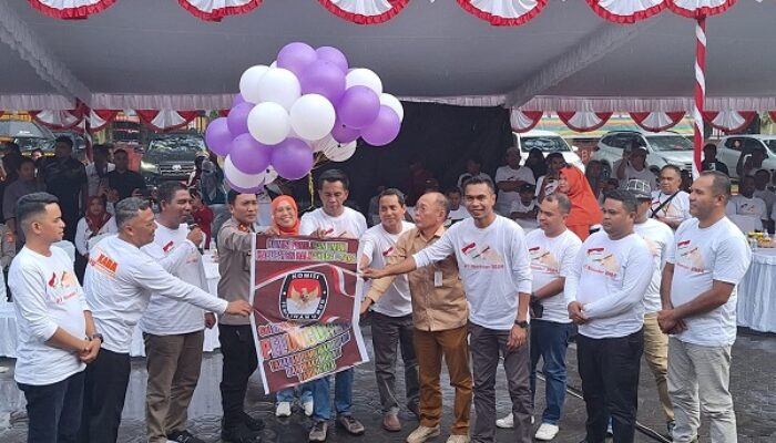 KPU Halut-Forkopimda Lepas Balon, ‘Sirine Pertarungan’ Pilkada 2024 Resmi Dimulai