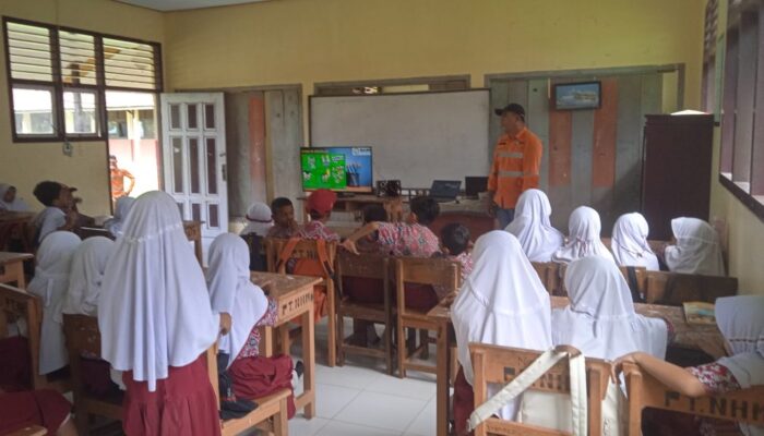 NHM Kembali Gelar Kegiatan Sekolah Tangguh Bencana, Kini Giliran SD Inpres Tagono