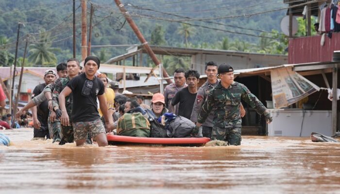 IWIP Apresiasi TNI-Polri Atas Dukungan Penanganan Bencana Banjir