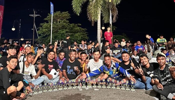 Hebat!!! Extreme Tobelo Juara Umum Drag Bike Kapolda Malut Cup 2024