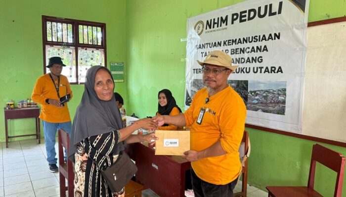 Haji Romo Kerahkan Tim NHM Salurkan Bantuan Lanjutan Korban Banjir Rua Ternate