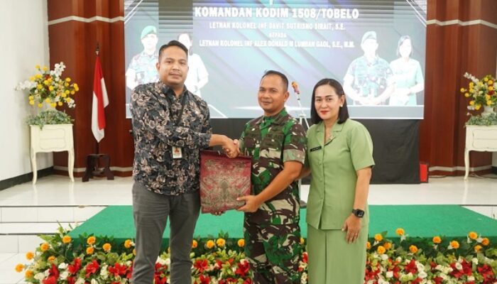 NHM Hadiri Acara Lepas Sambut Dandim 1508/Tobelo