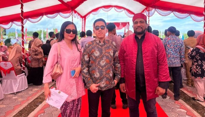 NHM Hadiri Upacara HUT Provinsi Maluku Utara ke-25 Tahun 2024