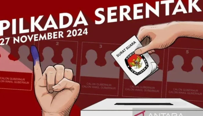 Pilkada Malut : Si Cantik Nomor Urut 4 Unggul Tipis 72 Suara dari Paslon Nomor Urut 1 HAS di 7 TPS Desa Rawajaya