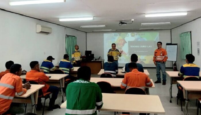 Pelatihan Juru Las oleh LSP Gosowong NHM, Tingkatkan Kompetensi dan Keselamatan Kerja