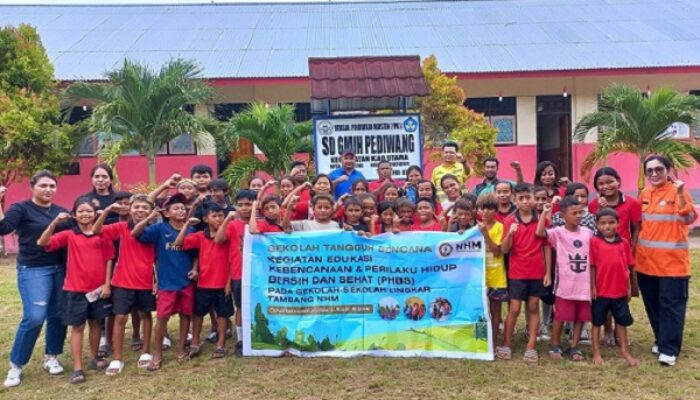 NHM Dorong Kesiapsiagaan Bencana dan Lingkungan Sehat di SD GMIH Pediwang