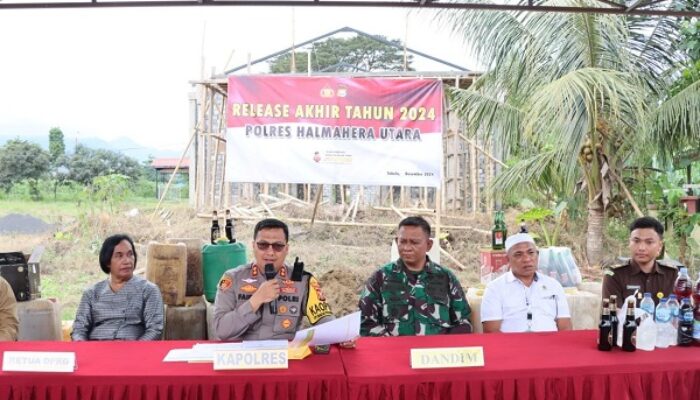 Polres Halut Catat Lakalantas Sepanjang 2024 Alami Penurunan