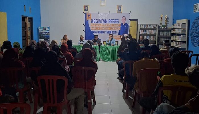 Reses di Kecamatan Galela, Wakil Ketua II DPRD Halut Tekad Kawal Aspirasi Warga