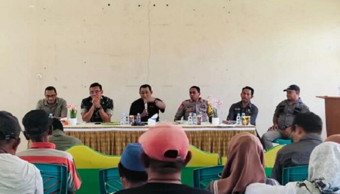 Pemda Halteng Bersama TNI/Polri Sosialisasi Rencana Normalisasi Kali Kobe