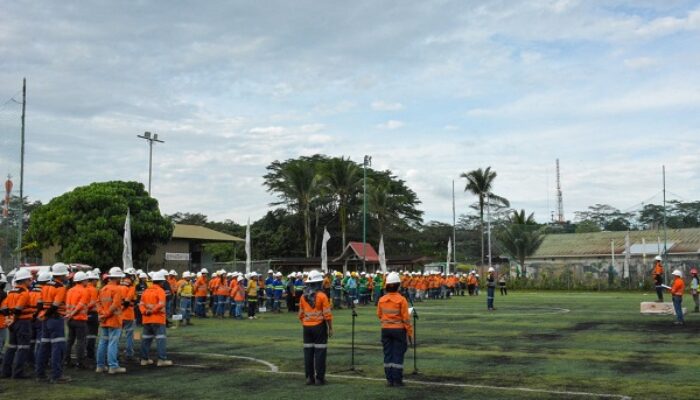 NHM Tutup Bulan K3 Nasional dengan Upacara dan Lomba 