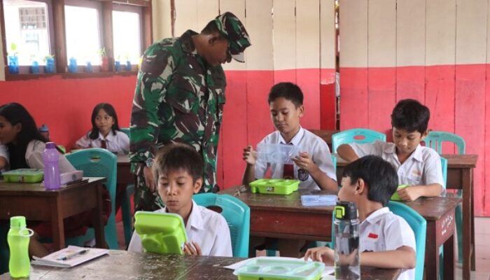 Pemda Halut Bersama TNI-Polri Launching Program Makan Bergizi Gratis