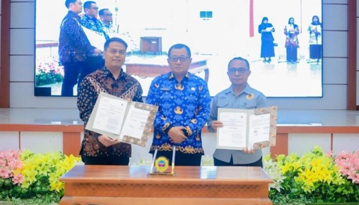Disarpus Halteng Luncuran Aplikasi iPustaka: Pj Bupati Apresiasi Terobosan Arman