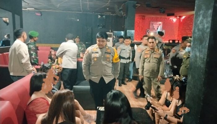 Jaga Kamtibmas Jelang Ramadhan, Polres Halut Razia THM