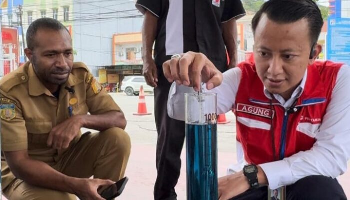Persiapan Satgas RAFI 2025, Pertamina Sidak Lembaga Penyalur di Kota Jayapura
