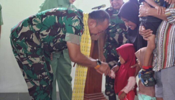 Pangdam XV/Pattimura Kunjungi Kodim 1508/Tobelo Hingga Sambangi Anak Stunting