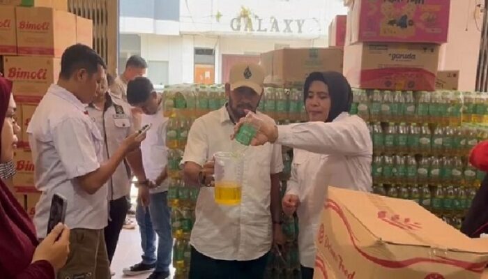 Satgas Pangan Temukan Minyak Goreng Kurang Volume di Ternate, Polda Malut Bakal Tindak