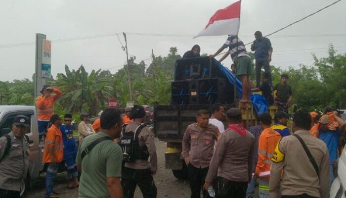 Karyawan dan Masyarakat Bersatu Dukung NHM Melalui Aksi Damai 