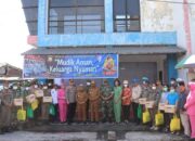 Dandim 1508/Tobelo-Kapolres Halut Tinjau Kesiapan Personel di Pos PAM Idul Fitri 1446 H