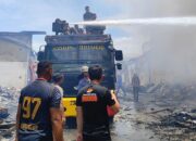 Pasukan Kompi 1 Yon A Pelopor Ikut Dikerahkan ‘Bertempur’ Lawan Jago Merah