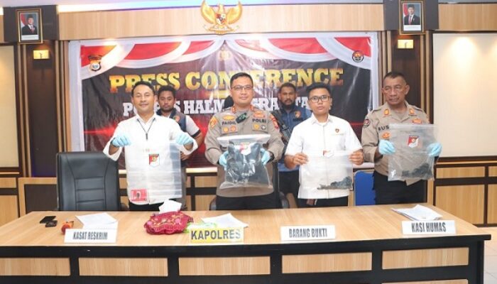 Polres Halut Berhasil Ciduk Pelaku Bom Molotov, 4 Orang Ditetapkan DPO