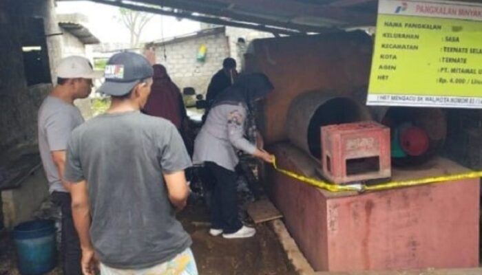 Oknum Perwira Polisi Mengelak Punya Pangkalan MITA di Kelurahan Gambesi