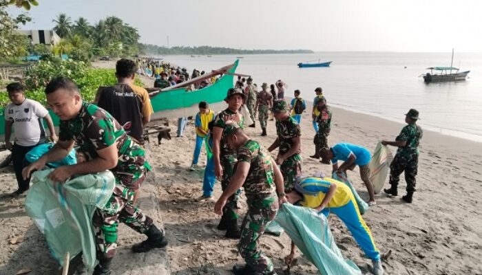 Sambut HUT Kodam XV/Pattimura-Kabupaten Halut, Kodim 1508/Tobelo Gelar Karya Bakti