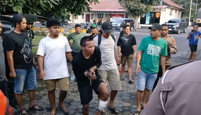 Dua Hari Lari Kencang Dikejar Polres Halut, Boboho Balik ke Sel Pincang