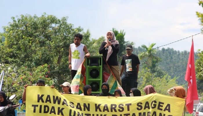 Peringati Hari Anti Tambang, Save Sagea: IUP di Kawsan Bokimanuru Harus Dicabut
