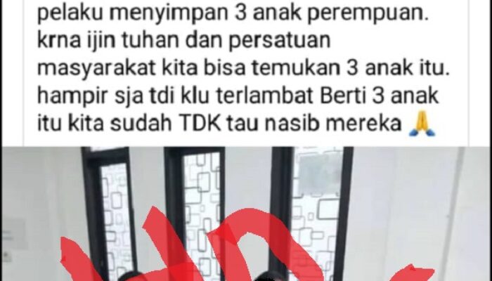 Polres Halut Tepis Isu Viral Penculikan Anak, Kasi Humas: Itu Hoaks