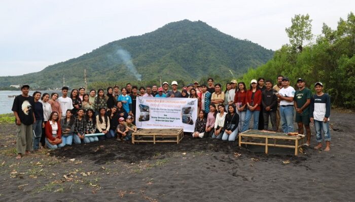 Peringati HLH se-Dunia: Prodi Kehutanan Uniera Gelar Dialog, Praktek Pembibitan Mangrove Hingga Tanam Telur Mamoa