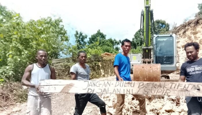 Karma!! Imbas CV Arina Jaya Bakti Nunggak Upah Buruh, Pekerjaan Proyek Diduga Milik Bos PT LABROSKO di Halteng Diboikot