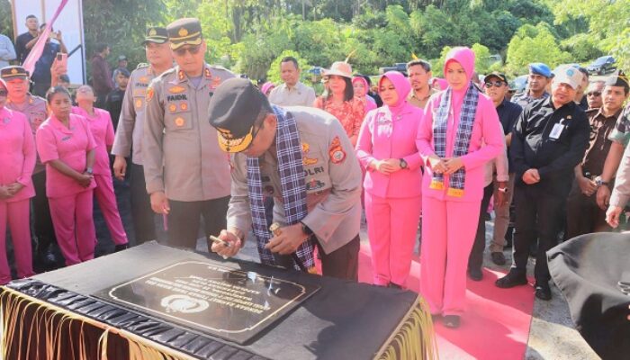 Kapolda Malut Wujudkan Kampung Adat Wangongira di Halut