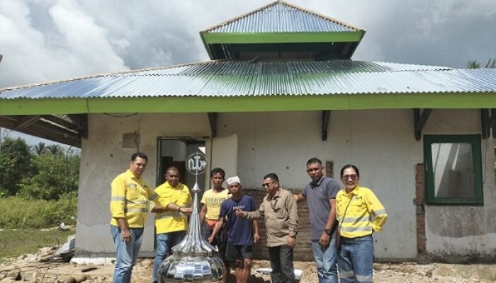 Tingkatkan Kualitas Hidup Masyarakat, NHM Peduli Galakkan Renovasi Masjid Al Ikhlas Kao Barat