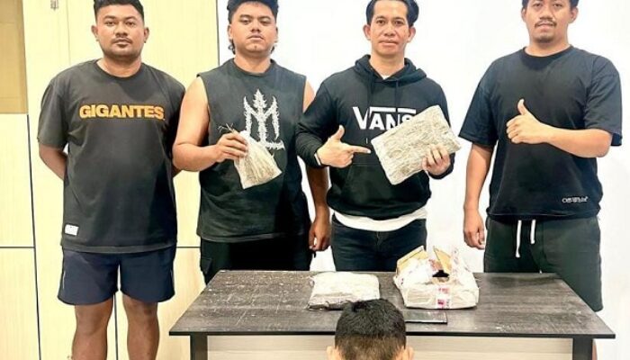 Jemput Paket Narkoba, Mahasiswa di Ternate Diciduk Satresnarkoba Polres Ternate