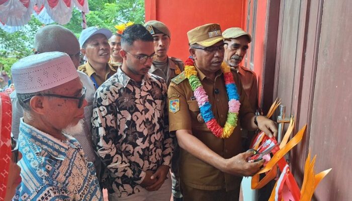 Resmikan Kopdes Merah Putih Desa Ngidiho, Ini Penekanan Wabup Halut