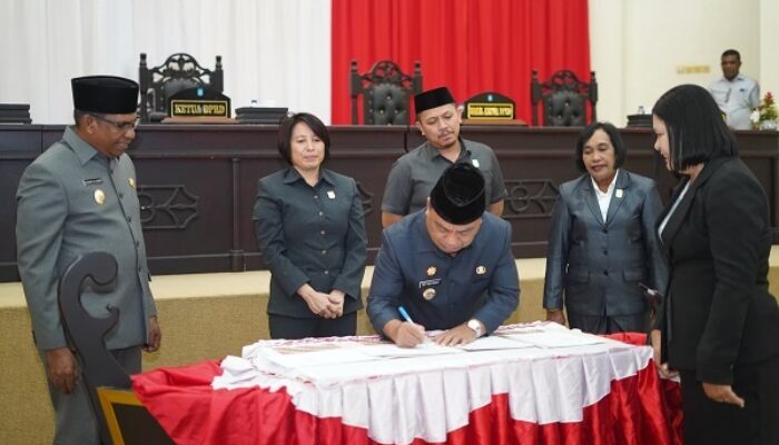Pemkab-DPRD Halut Teken Kesepakatan KUPA-PPASP 2025