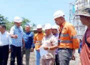 Tinjau Pembangunan Gereja Imanuel Gamsungi, Bupati Halut Apresiasi Haji Robert Bersama NHM