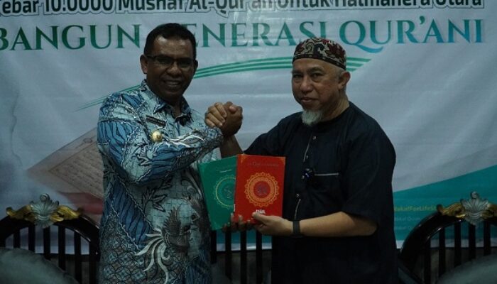 BWA Tebar 10 Ribu Al.Qur’an di Halut
